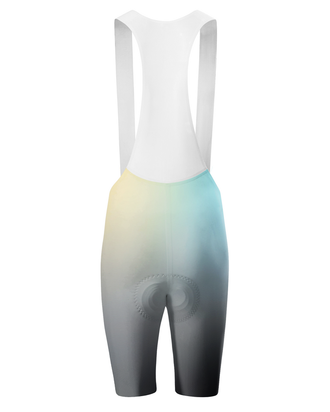 ROCKBROS Men's Twilight Horizon Ombré Pro Bib Shorts