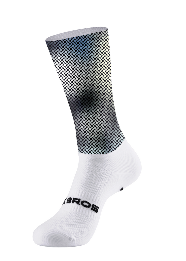 ROCKBROS Halftone Matrix Coordinated Performance Cycling Socks