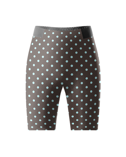 ROCKBROS Men's Espresso-Dot Tailored Pro Cycle Shorts