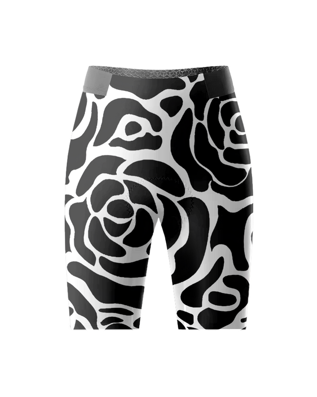 ROCKBROS Women's Alabaster Abstract Rose Flow Pro Aero Cycling Set