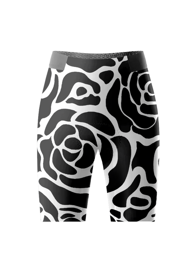 ROCKBROS Women's Alabaster Abstract Rose Flow Pro Aero Cycling Set