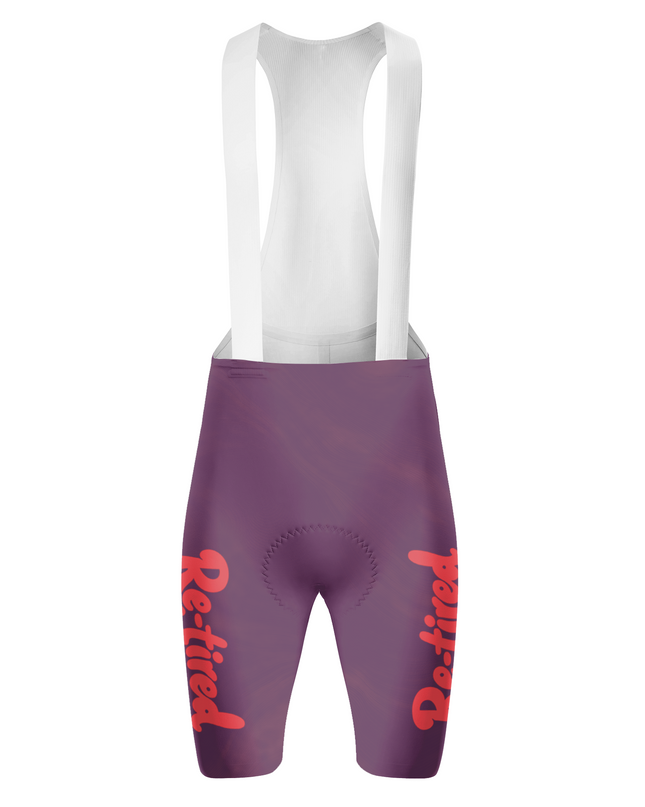 ROCKBROS Women's 'Re-tired' Purple Ombre Cycling Bibs