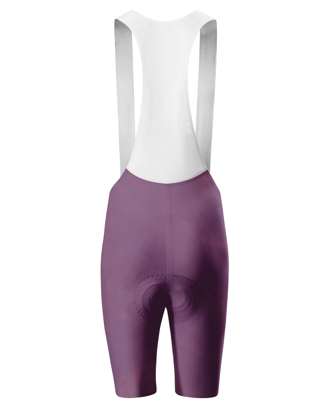 ROCKBROS Women's 'Re-tired' Purple Ombre Cycling Bibs