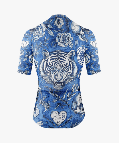 Men's Gothic Hand-Drawn Cycling Jersey