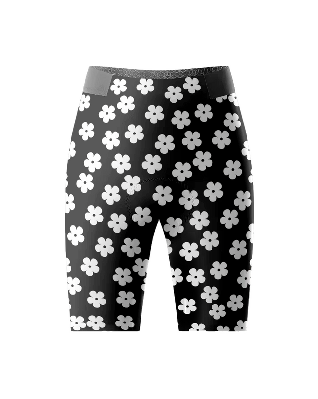 ROCKBROS Women's Monochrome Daisy Pro Aero Cycling Shorts