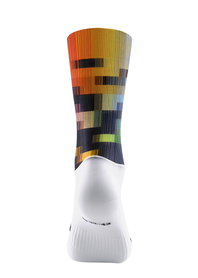 ROCKBROS Men's "Geo Pulse" Halftone Glitch Art Pro Aero Cycling Set