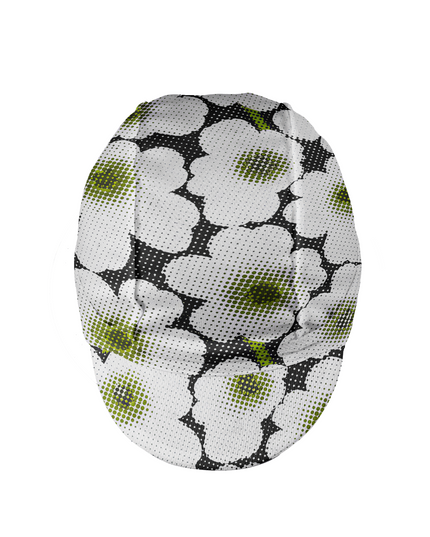 ROCKBROS Heritage Gingham Flora Performance Cycling Cap