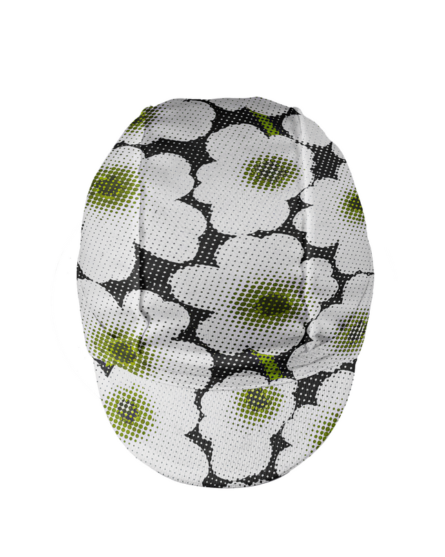 ROCKBROS Heritage Gingham Flora Performance Cycling Cap