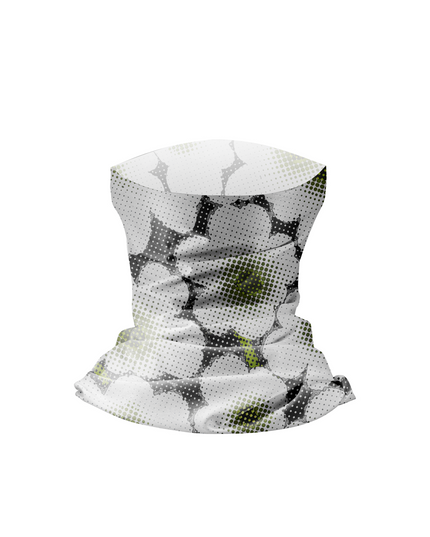 ROCKBROS Heritage Gingham Flora Performance Neck Gaiter