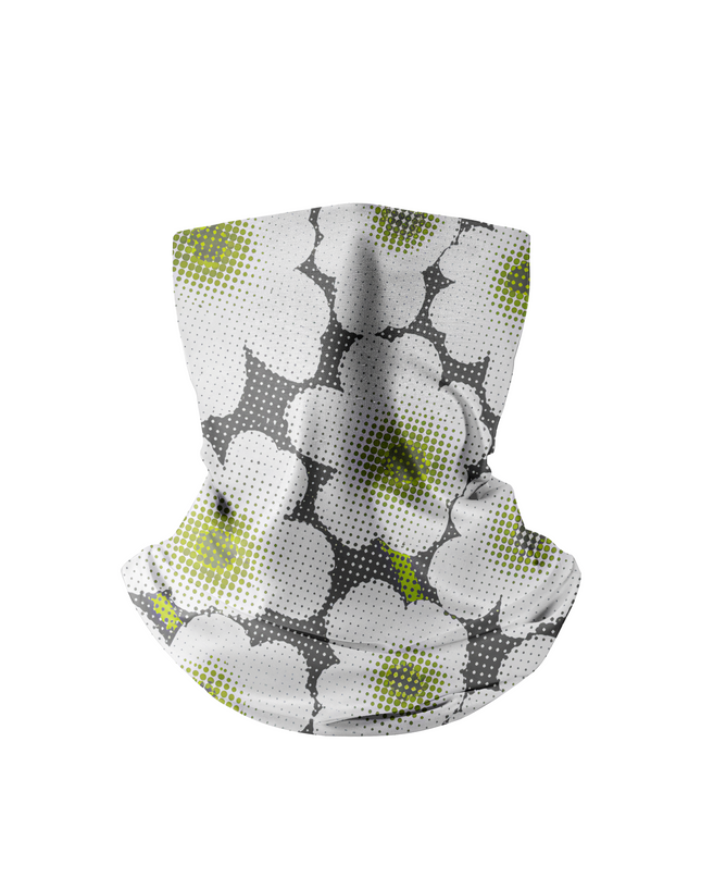 ROCKBROS Heritage Gingham Flora Performance Neck Gaiter
