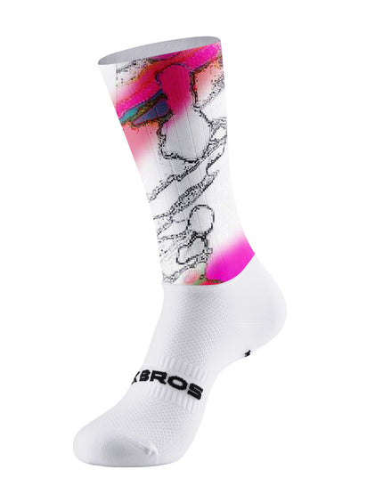 ROCKBROS Abstract Glitch Cycling Socks