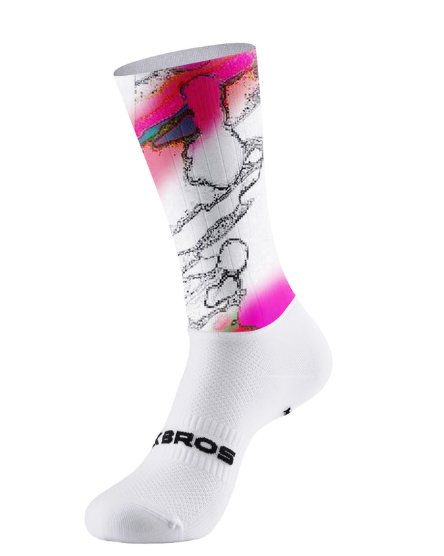 ROCKBROS Abstract Glitch Cycling Socks