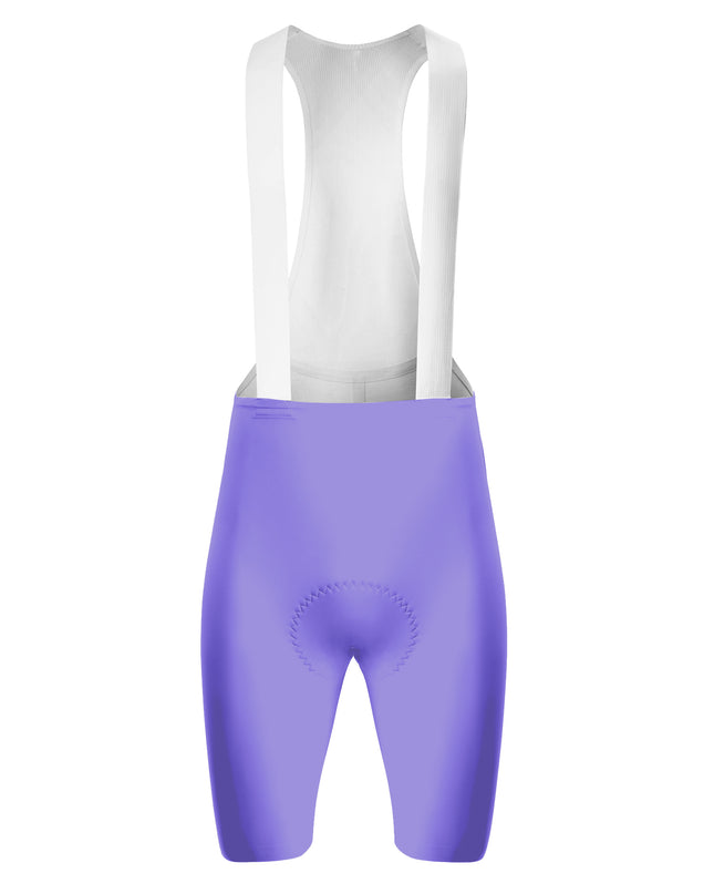 ROCKBROS Men Solid Purple Bib Cycling Shorts
