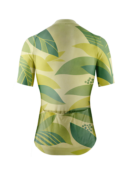 RockBros Women's Nature Code Sunlit Leaf Cycling Jersey