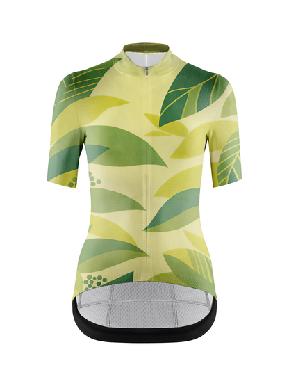RockBros Women's Nature Code Sunlit Leaf Cycling Jersey