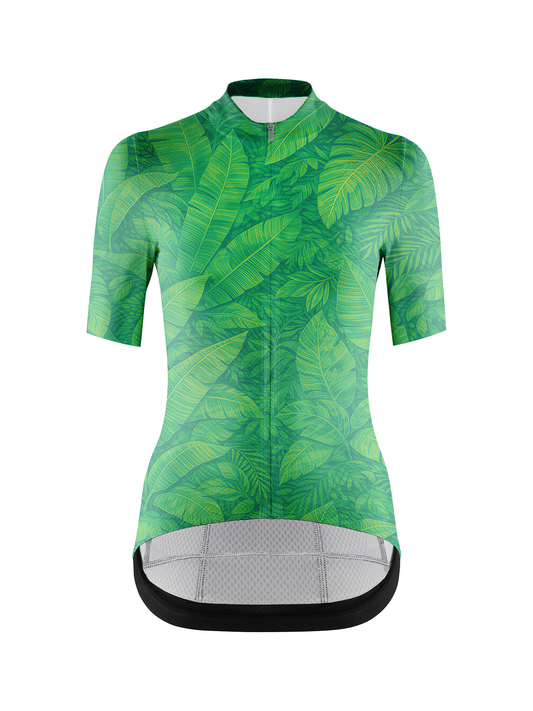 RockBros Women's Nature Code Tropical Fern Cycling Jersey
