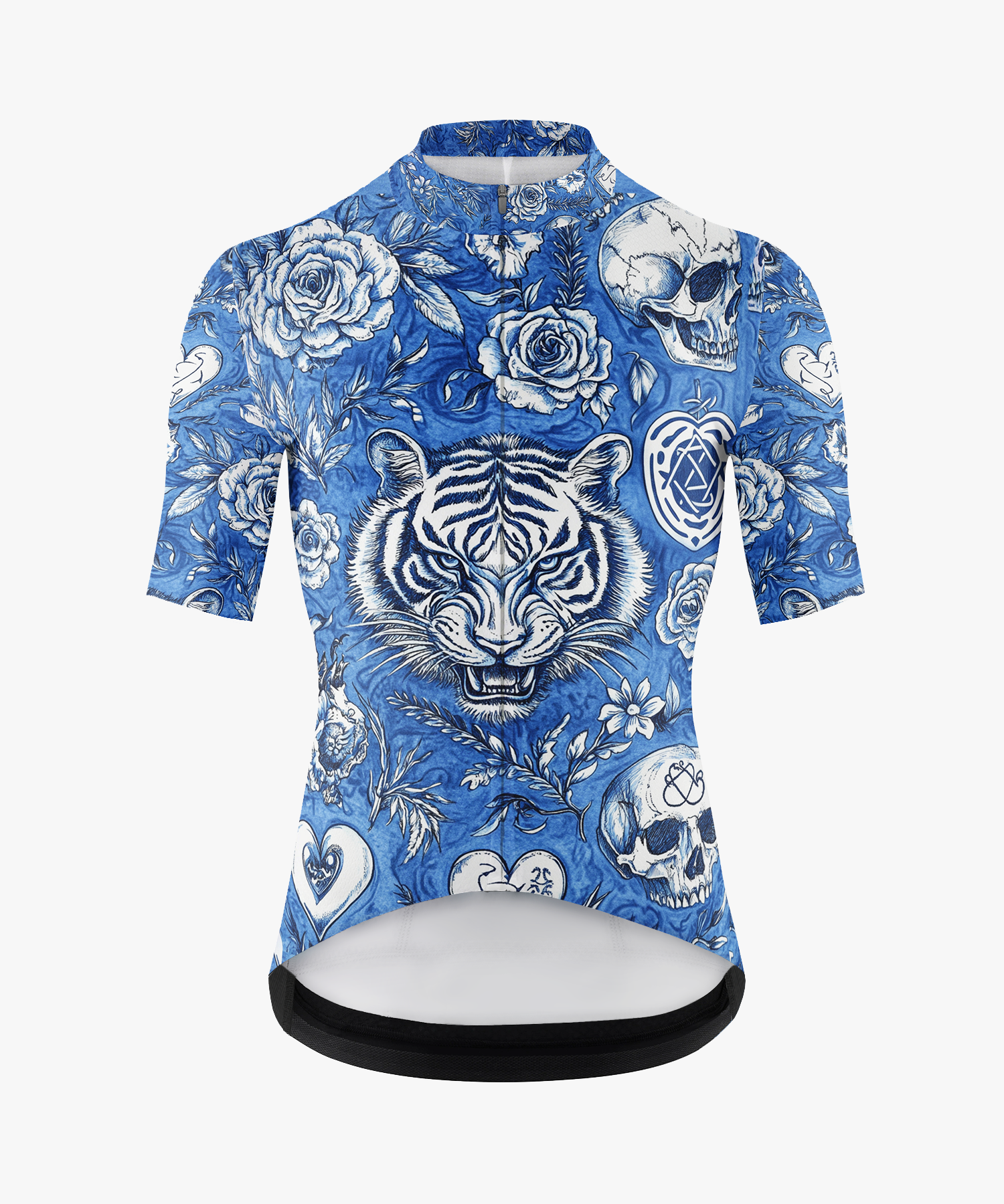 Men's Gothic Hand-Drawn Cycling Jersey