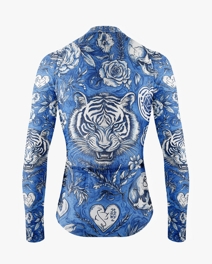 Men's Gothic Hand-Drawn Cycling Jersey