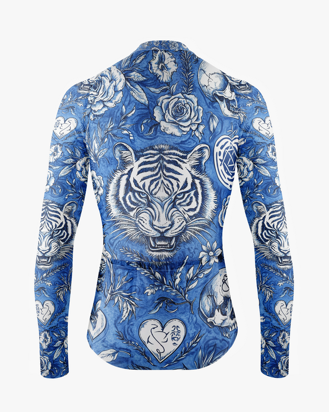 Men's Gothic Hand-Drawn Cycling Jersey