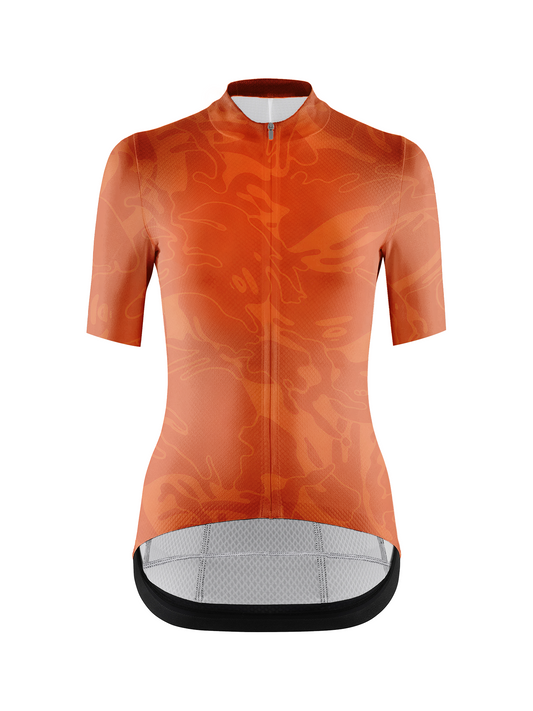 RockBros Men's Magma Flow Abstract Cycling Jersey