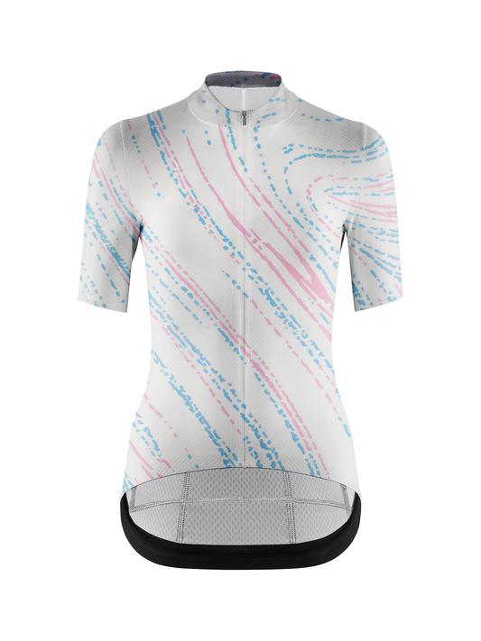 RockBros Women's Breeze Marble Swirl Cycling Jersey