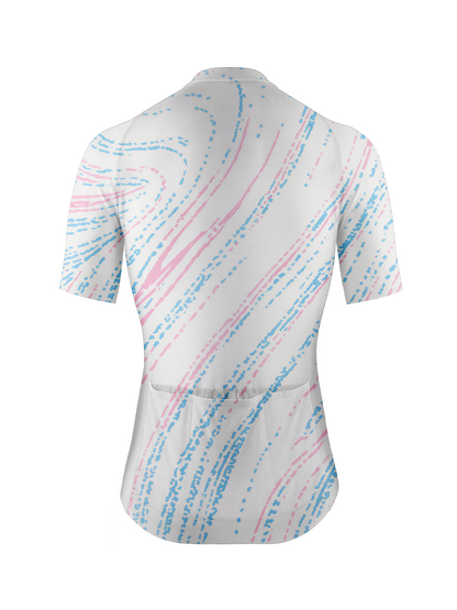 RockBros Women's Breeze Marble Swirl Cycling Jersey