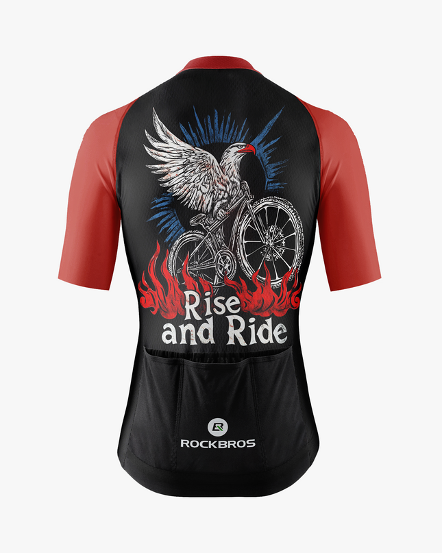 Men's "Rise and Ride" Cycling Jersey