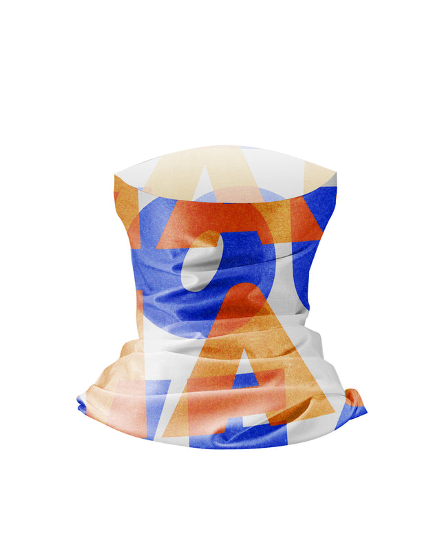 ROCKBROS Bold Letter Print Neck Gaiter