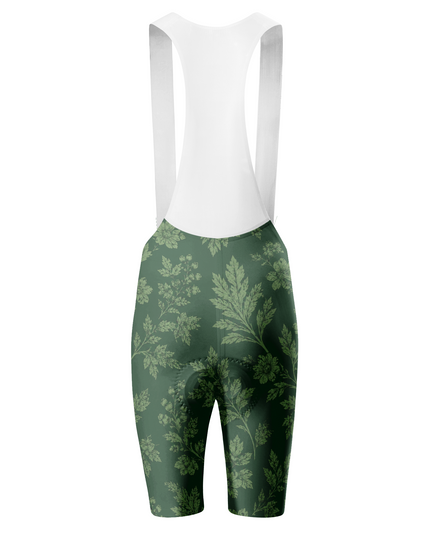 ROCKBROS Women's Leaf Print Cycling Bib Shorts
