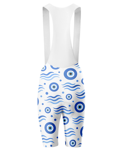 ROCKBROS Women's Venice Beach Evil Eye Cycling Bib Shorts