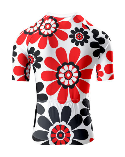 ROCKBROS Women Early Morning Flower Cycling Jersey