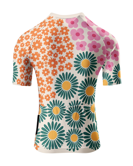 ROCKBROS Women Early Morning Flower Cycling Jersey