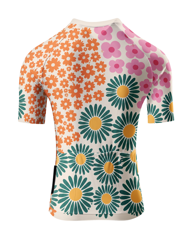 ROCKBROS Women Early Morning Flower Cycling Jersey