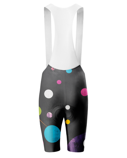 ROCKBROS Women's Colorful Polka Dot Cycling Bib Shorts