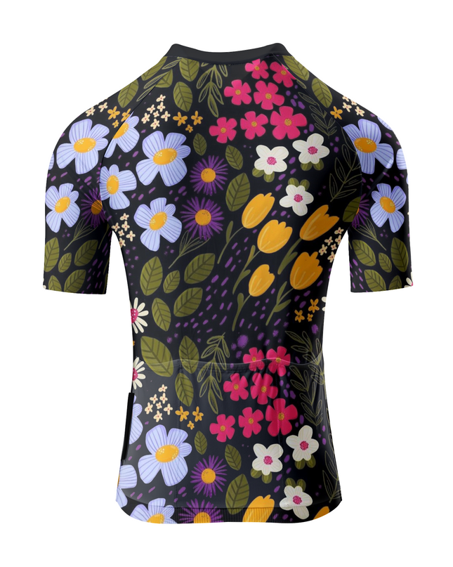 ROCKBROS Women Early Morning Flower Cycling Jersey