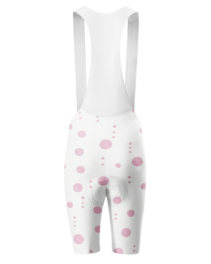 ROCKBROS Women's Cute Polka Dot Cycling Bib Shorts