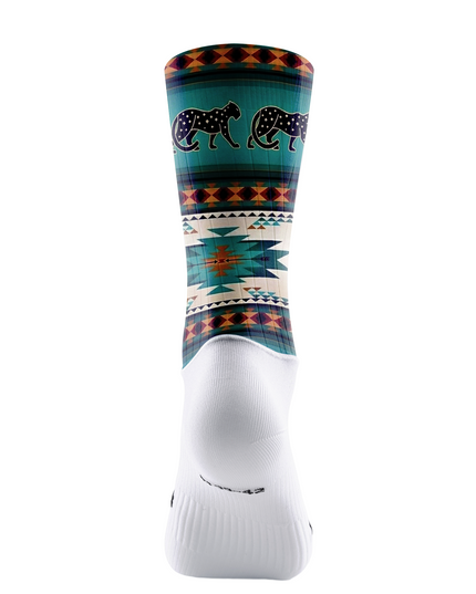 ROCKBROS Western Leopard Print Socks