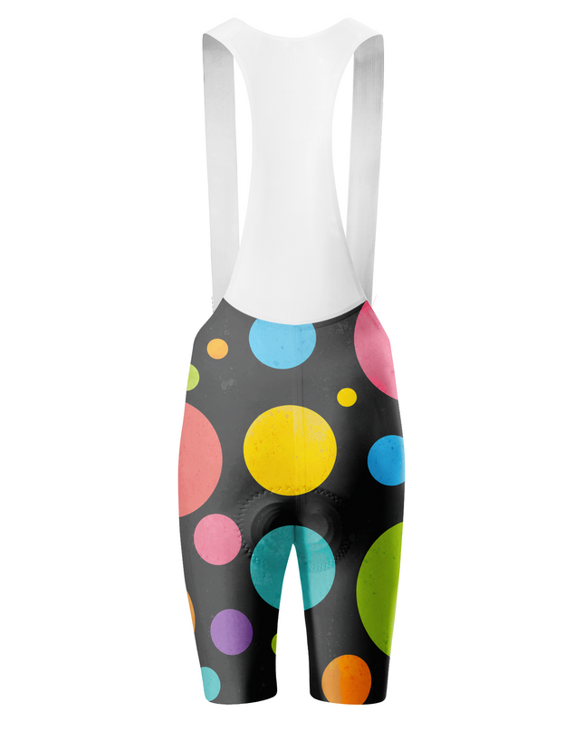 ROCKBROS Women's Techwear Graffiti Dot Cycling Bib Shorts