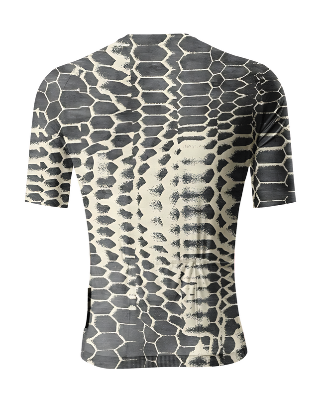 RockBros Men's "Wild Shadow" Python Pattern Performance Cycling Jersey