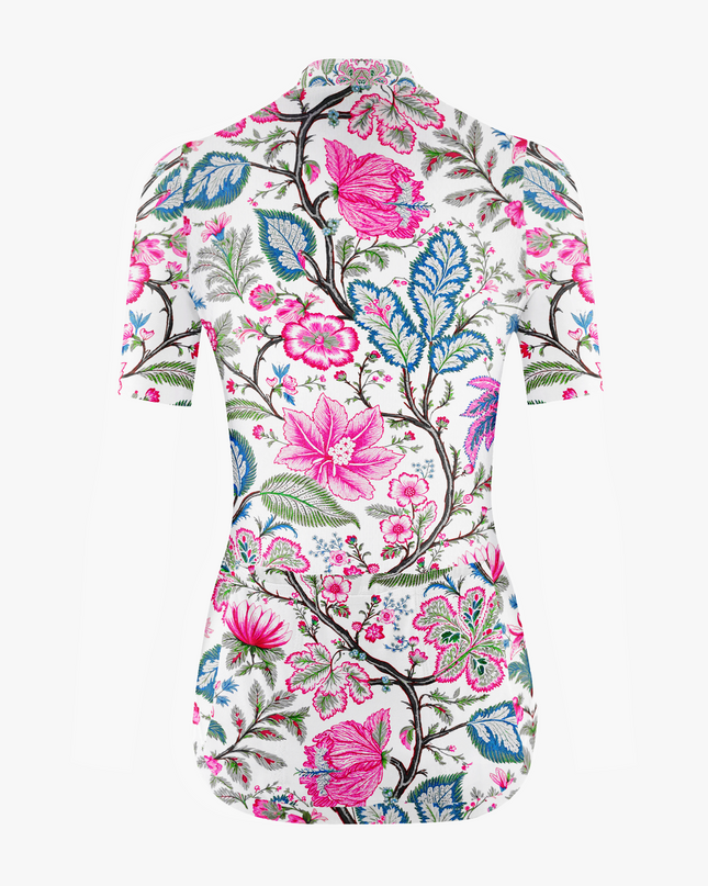 Women's Floral Glow Cycling Jersey