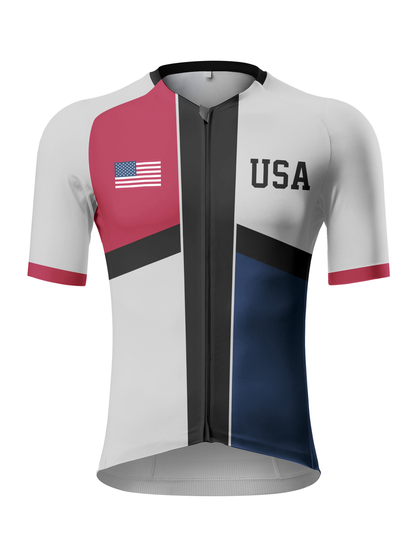 RockBros Men's Retro Graphic Modern Patriot 250 Cycling Jersey
