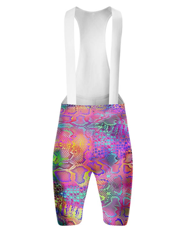 ROCKBROS Women's Neon Colorful Snakeskin Women's Cycling Jersey