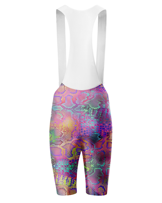 ROCKBROS Women's Neon Colorful Snakeskin Women's Cycling Set