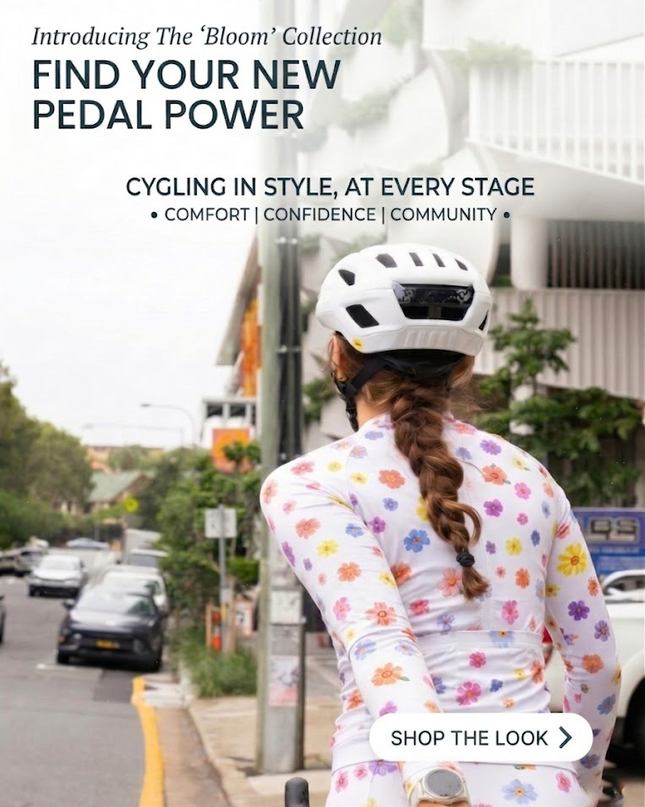 ROCKBROS Women's Vibrant Multicolor Floral Print Long-Sleeve Cycling Jersey