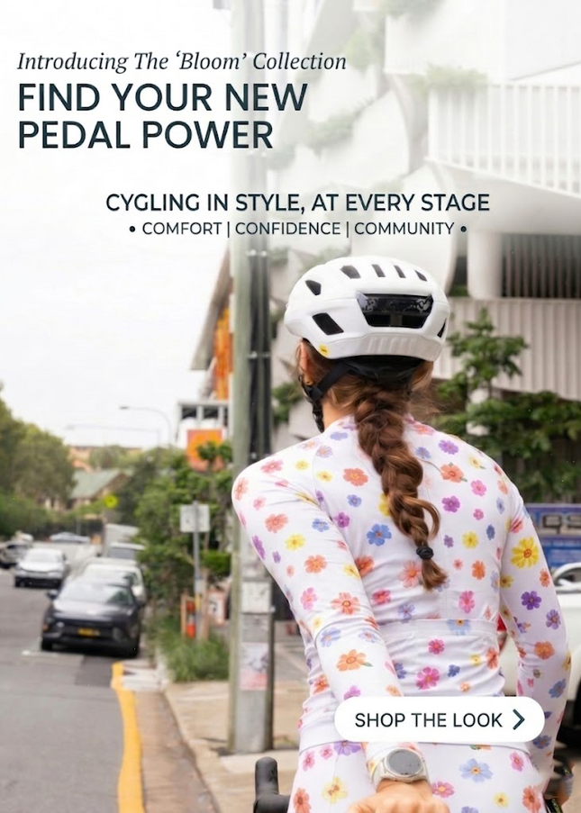 ROCKBROS Women's Vibrant Multicolor Floral Print Long-Sleeve Cycling Jersey