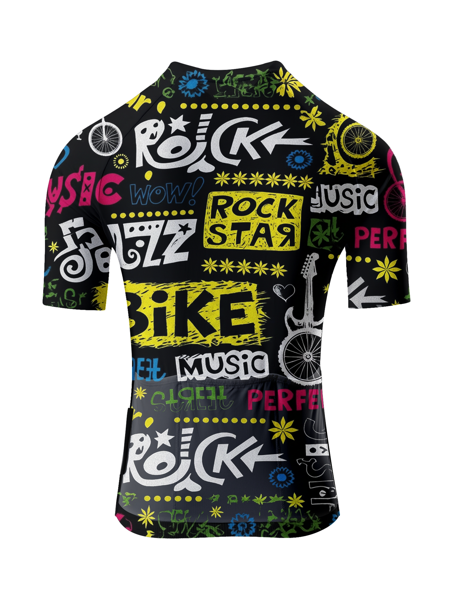 RockBros Women's "Urban Maze" Optical Graffiti Pro Aero Jersey