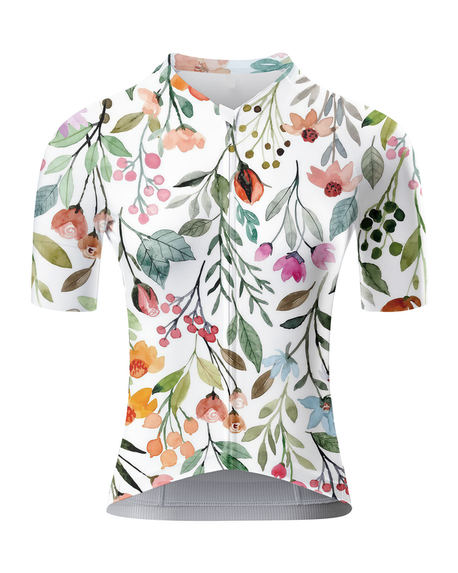 ROCKBROS Women's "Floral Bloom" All-Weather Artistic Pro Aero Jersey
