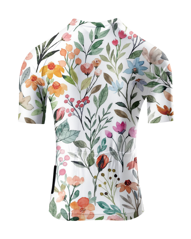 ROCKBROS Women's "Floral Bloom" All-Weather Artistic Pro Aero Jersey