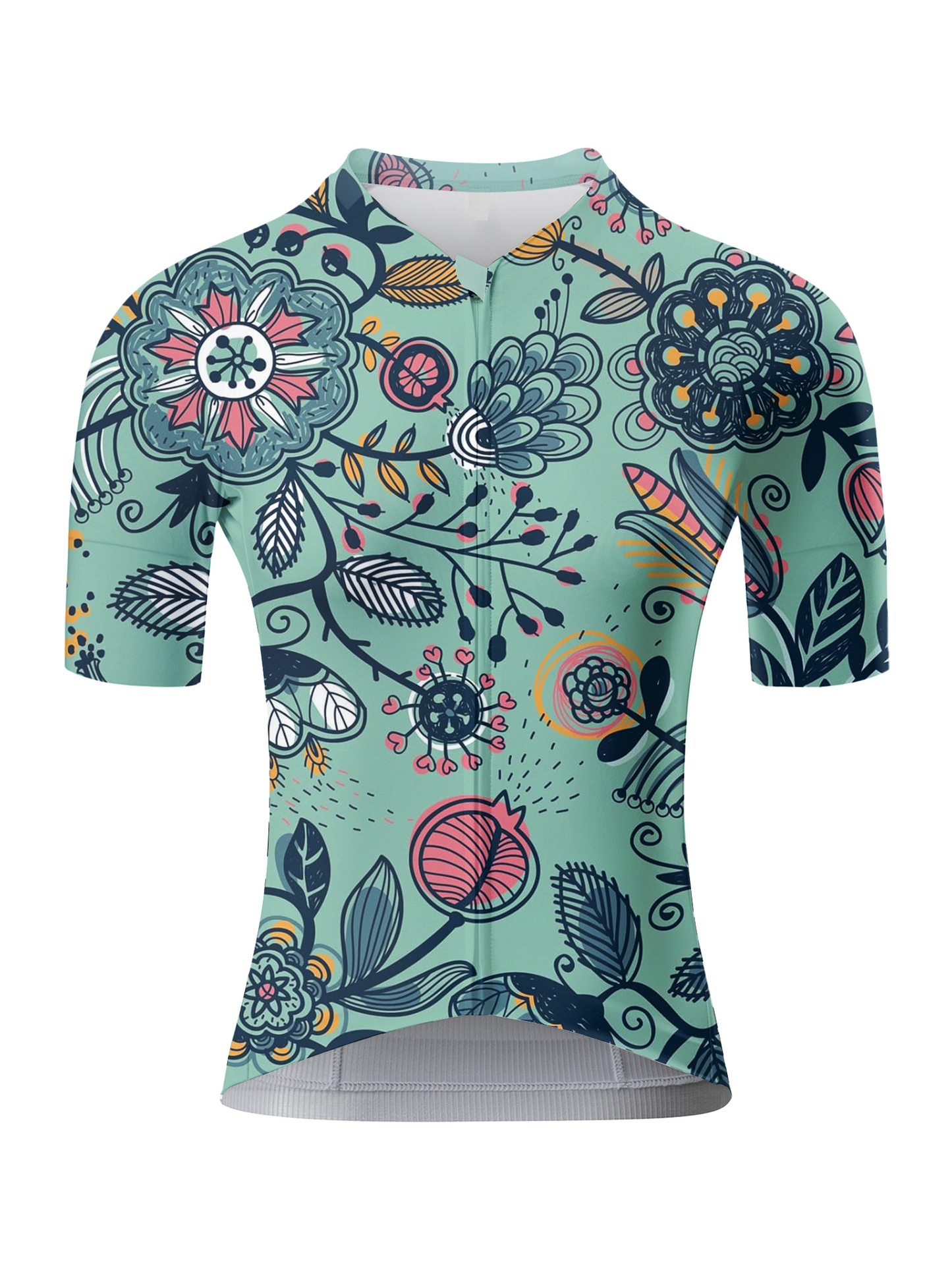 ROCKBROS Women's "Folk Flora" All-Weather Artistic Pro Aero Jersey
