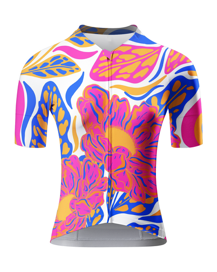RockBros Women's "Circuit Surge" Cyber-Punk Tech Pro Aero Jersey